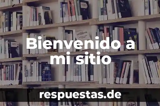 Qué es un sitio en arquitectura 7 Bienvenido a mi sitio