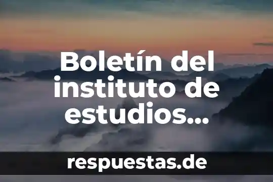 Boletín del instituto de estudios giennenses que es