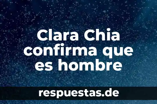 Que es un mandala en la educacion 7 Clara Chia confirma que es hombre