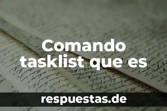 Que es el comando more en linux 4 Comando tasklist que es