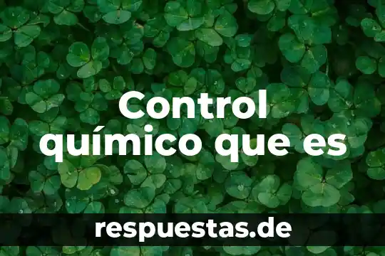 Que es un elemento quimico y como se se simboliza 5 Control químico que es