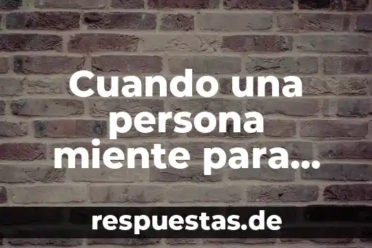 Que es ser una persona usurera 6 Cuando una persona miente para minimizar un problema que es