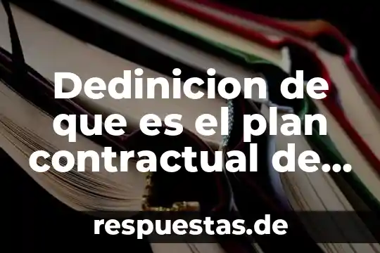 Que es una cuenta firma personal 8 Dedinicion de que es el plan contractual de personal