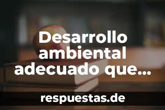 Que es el desarrollo emocional en psicologia 5 Desarrollo ambiental adecuado que es