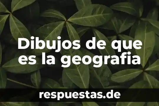 Que es sociedad mexicana de psicologia 6 Dibujos de que es la geografia