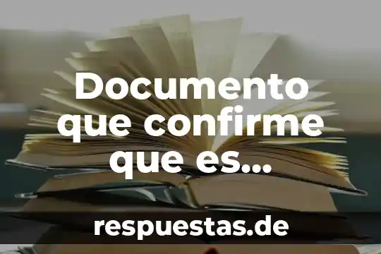Documento que confirme que es portador de VIH