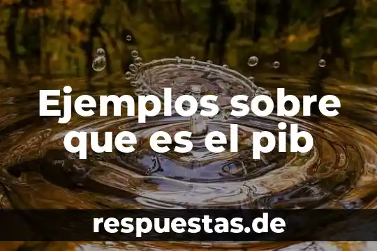 Que es una planta eolica ejemplos 4 Ejemplos sobre que es el pib