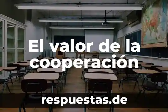 Que es sociedad mutua cooperacion 8 El valor de la cooperación