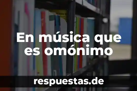 Música de viento que es 5 En música que es omónimo