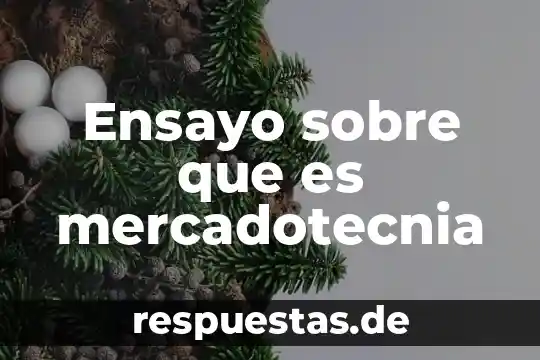 Qué es el efecto en historia 6 Ensayo sobre que es mercadotecnia