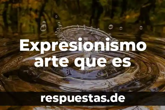 Que es la simetría en el arte 3 Expresionismo arte que es