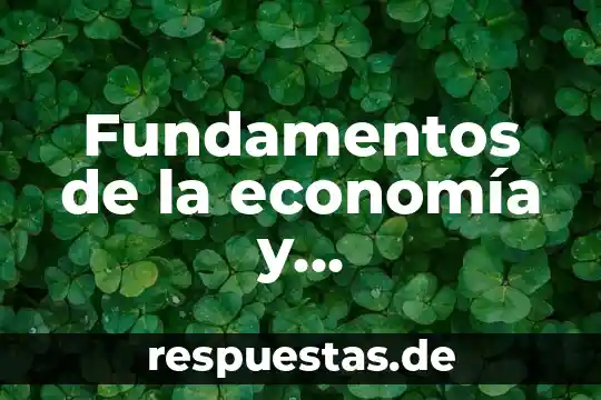 Fundamentos de la economía y administración que es