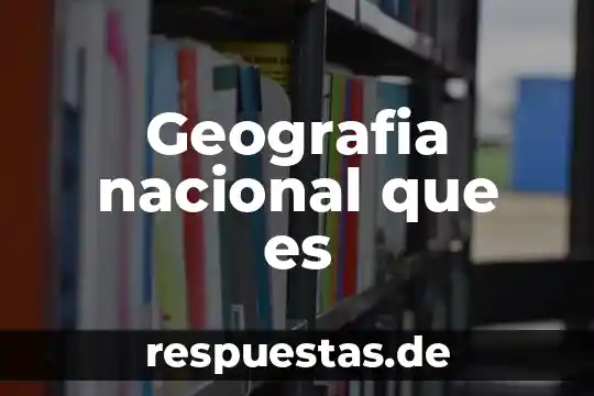 Que es la soberania popular y nacional 4 Geografia nacional que es