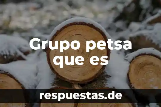 Que es comunidad 4s grupo 3 Grupo petsa que es