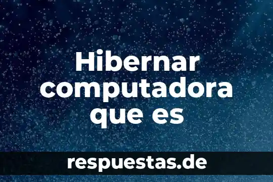 Qué es flor en biología 5 Hibernar computadora que es