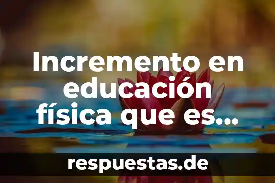 Que es velocidad y rapidez fisica 7 Incremento en educación física que es velocidad