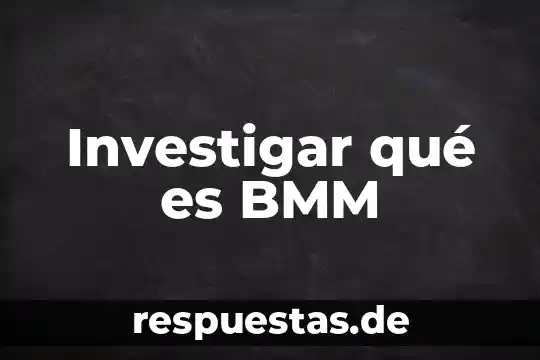 Que es la planta de tomates verdes 7 Investigar qué es BMM