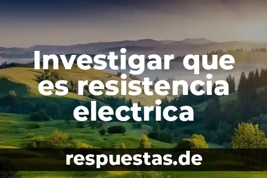 Que es resistencia vascular sistemica 6 Investigar que es resistencia electrica