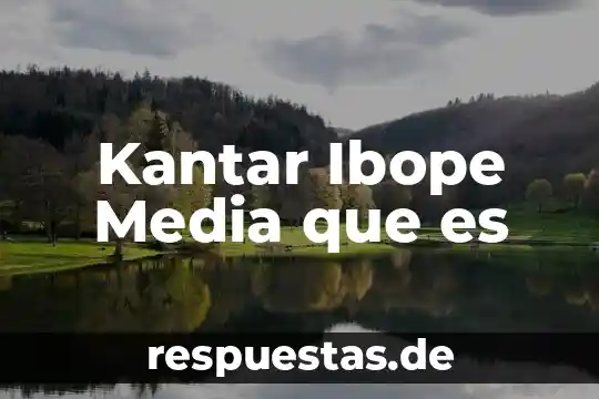 Que es la hipótesis sobre una media poblacional 6 Kantar Ibope Media que es