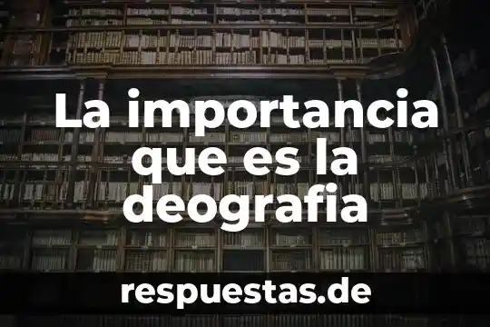 Humus que es y su importancia 4 La importancia que es la deografia