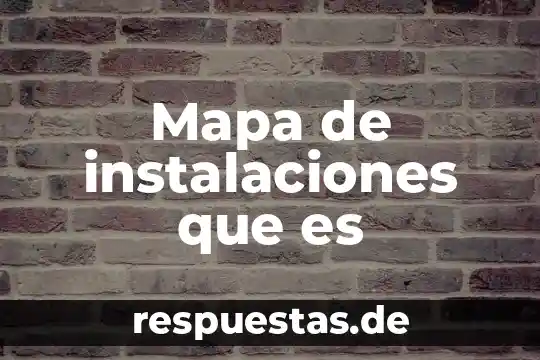 Mecatronica area instalaciones electricas eficientes que es 5 Mapa de instalaciones que es