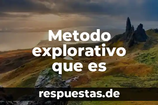Qué es confirmación de la hipótesis en el método científico 7 Metodo explorativo que es