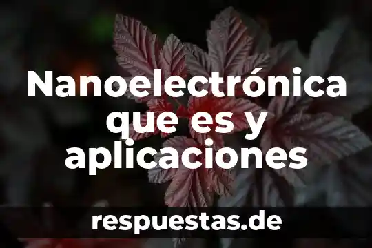 Qué es y las aplicaciones del electroimán 8 Nanoelectrónica que es y aplicaciones