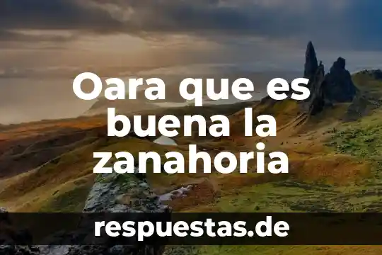 Cómo se sabe que es una buena pregunta de investigación 3 Oara que es buena la zanahoria