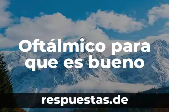 Qué es bueno para los nervios inflamados 3 Oftálmico para que es bueno