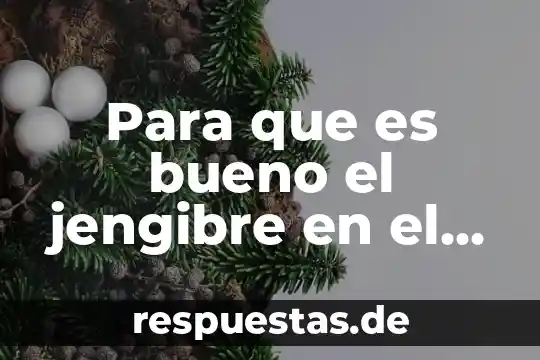 Para que es bueno el jengibre en el cabello