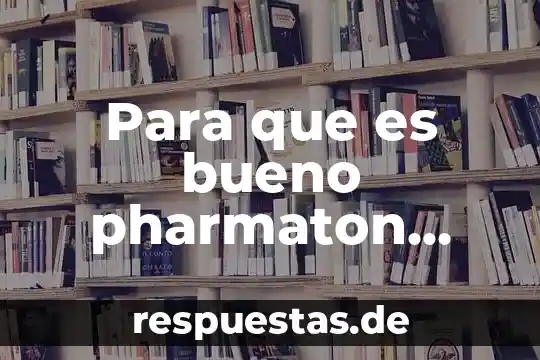 Para que es bueno el barmicil compuesto 4 Para que es bueno pharmaton kiddi