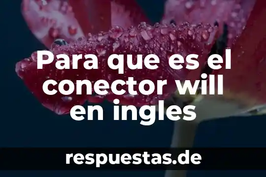 Conector de bateria del celular que es 3 Para que es el conector will en ingles