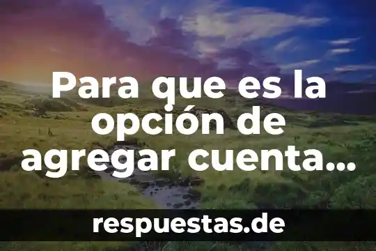 Que es el sistema educativo capitalista 6 Para que es la opción de agregar cuenta en Instagram