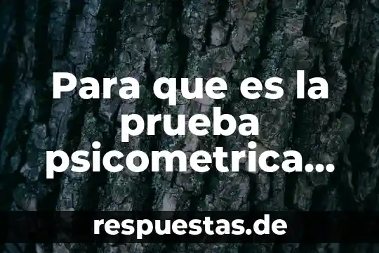 Que es lucidez en valores 4 Para que es la prueba psicometrica estudio de valores