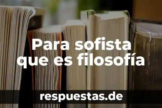 Qué es bricolaje en filosofía 5 Para sofista que es filosofía