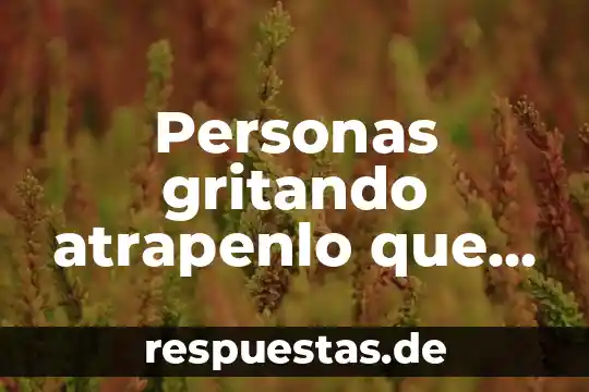Qué es la hipótesis y variable 6 Personas gritando atrapenlo que es ratero