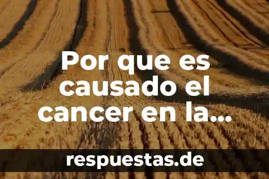 Por que es causado los dolores de cabeza 3 Por que es causado el cancer en la sangre