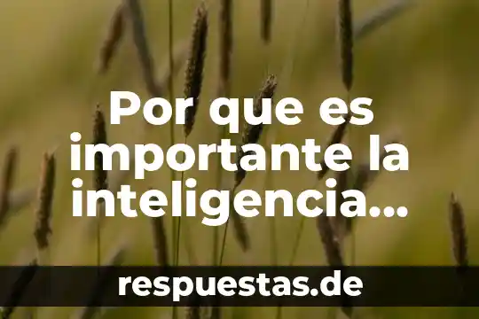Por que es importante la inteligencia artificial industria