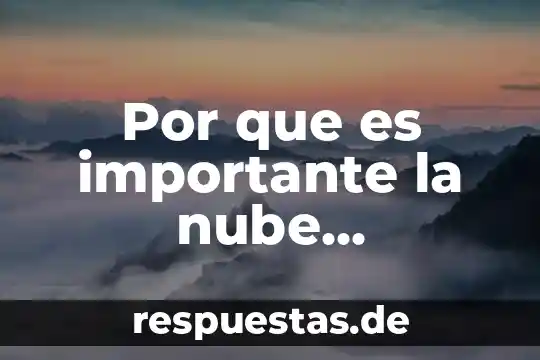 Por que es importante la sibilidad 3 Por que es importante la nube empresaria unificada
