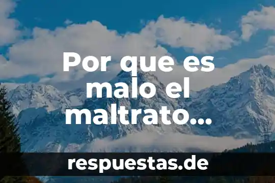 Que es el sistema servotronic 6 Por que es malo el maltrato animal