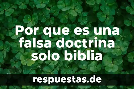 Qué es compasión en la Biblia 8 Por que es una falsa doctrina solo biblia