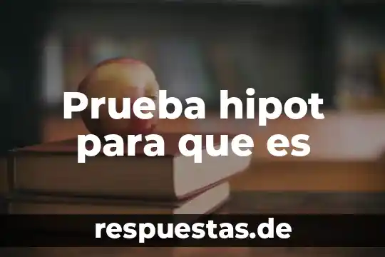 Prueba estadística rmsep que es 7 Prueba hipot para que es