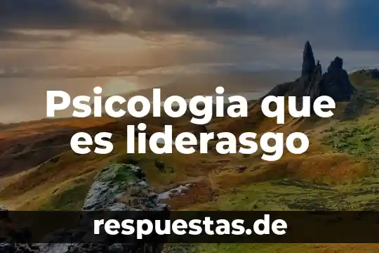 Conciencia social que es 3 Psicologia que es liderasgo