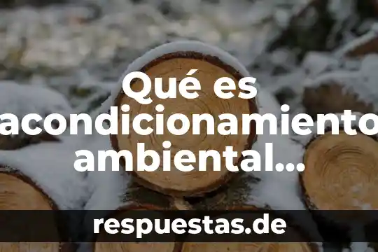 Que es un registro arquitectura de compuatdoras 7 Qué es acondicionamiento ambiental arquitectura