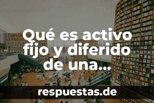 Qué es pago diferido para el SAT 8 Qué es activo fijo y diferido de una empresa