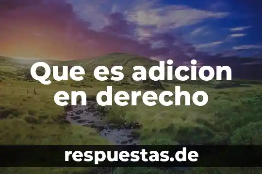 Que es el derecho a la libertad de pensamiento 5 Que es adicion en derecho