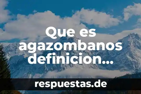 Qué es el corta machuelo 3 Que es agazombanos definicion corta