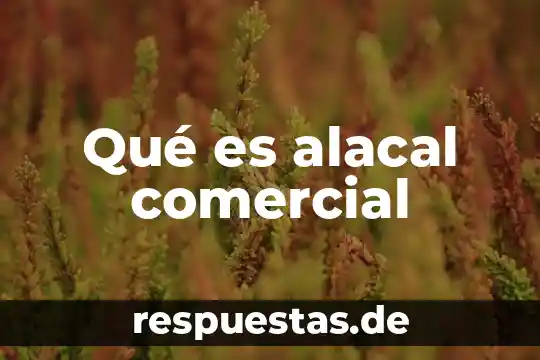 Que es el nombre comercial de una negociación 3 Qué es alacal comercial