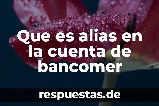 Qué es token móvil celular Bancomer 5 Que es alias en la cuenta de bancomer
