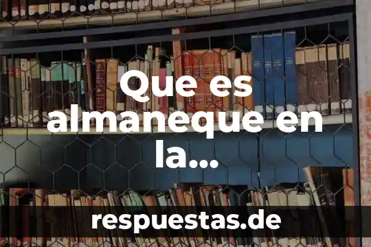 Que es almaneque en la investigacion